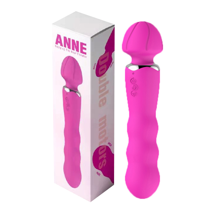 ANNE DOUBLE MOTOR %100 SLİKON 2 MOTORLU ISITICI ÖZELLİKLİ 22 CM UZUNLUKLU ÇİFT TARAFLI KULLANIMLI ULTRA GÜÇLÜ TİTREŞİMLİ USB ŞARJ EDİLEBİLİR