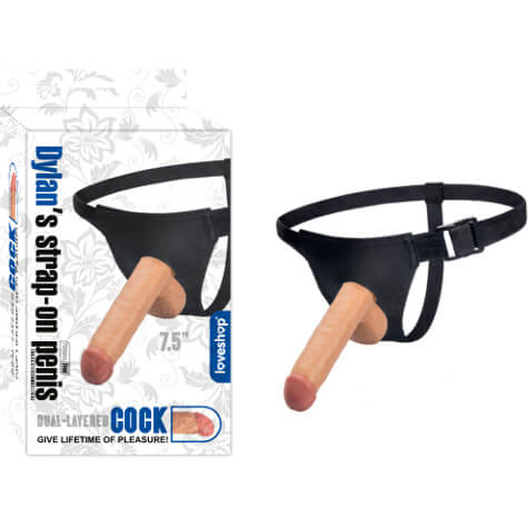 DYLAN'S STRAP-ON PENİS - 1. SINIF MALZEME REALİSTIK PENIS