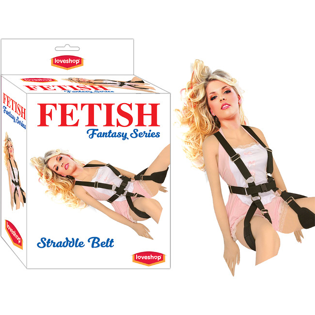 FETİSH STRADDLE BELT - FETİSH FANTASY SERİSİ - BACAK-BOYUN-BELDEN BAĞLAMA SETİ