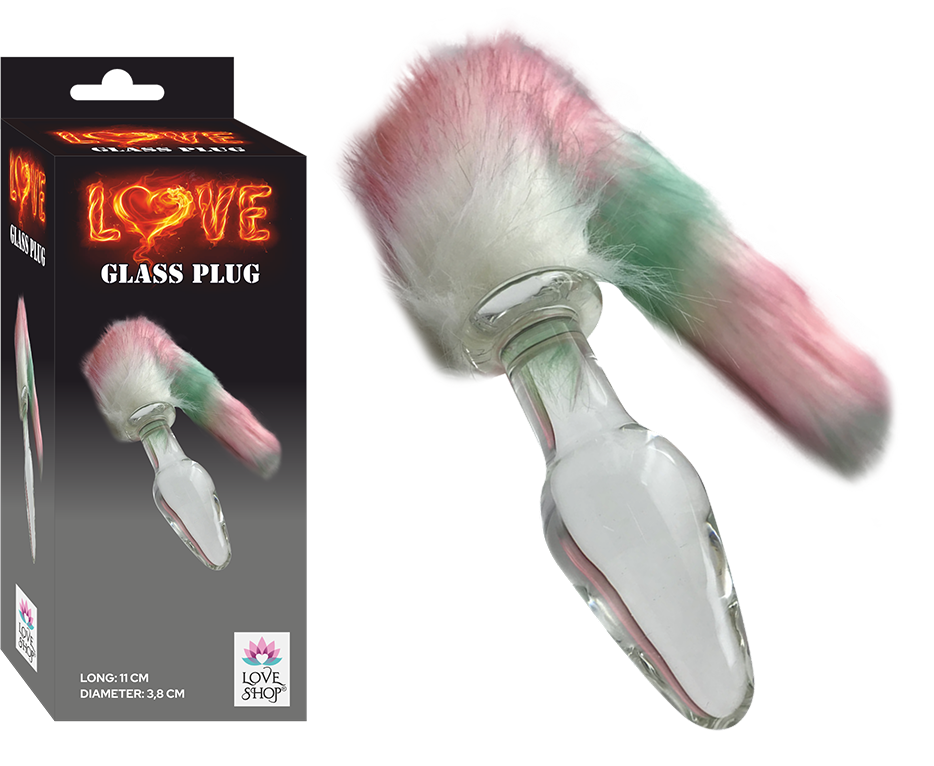 LOVE GLASS PLUG