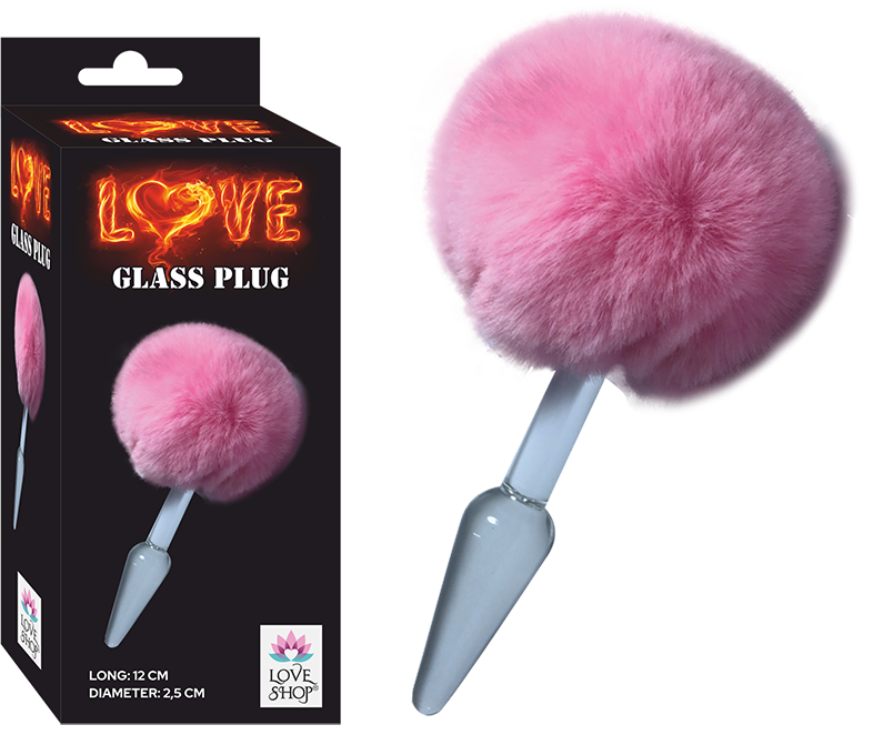 LOVE GLASS PLUG