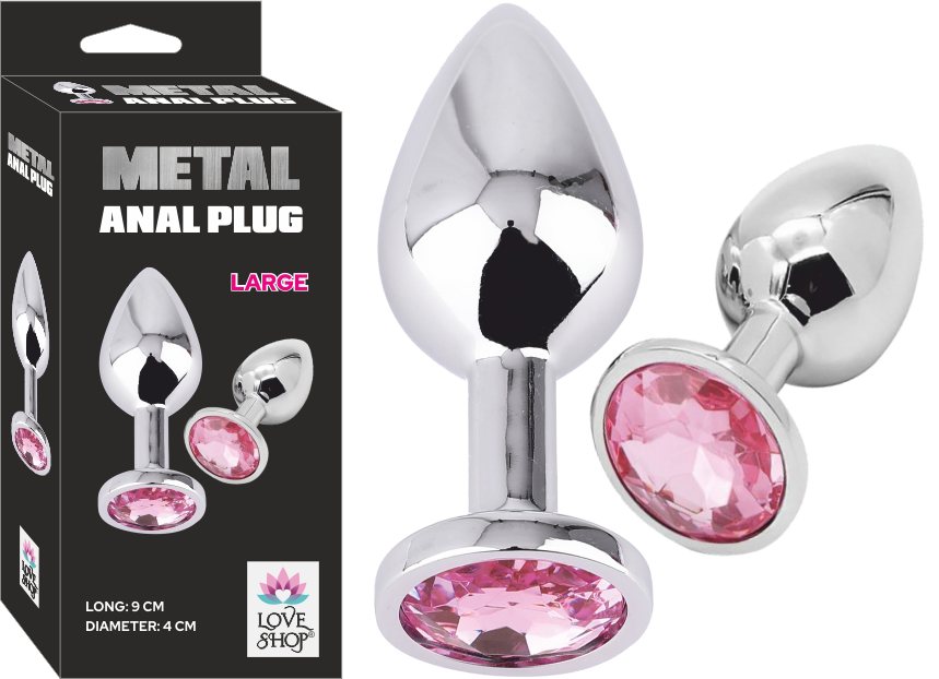 METAL ANAL PLUG-LARGE