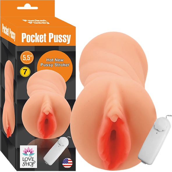 POCKET PUSSY VİBRATİNG