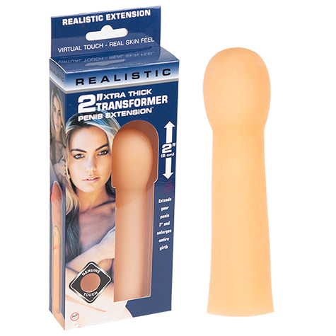 Realistik Penis Kılıfı - Penis Extension