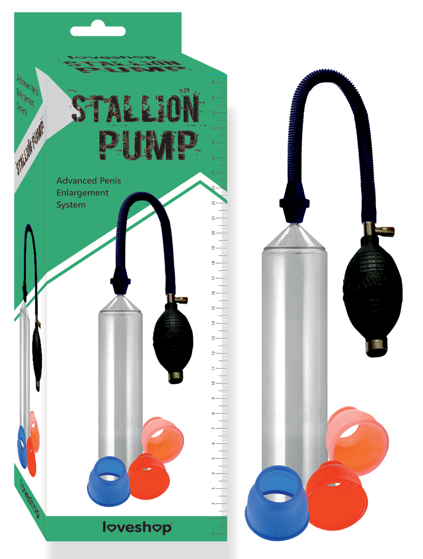 STALLION NEW PUMP Geliştirilmiş 3 Diyaframlı Ultra Penis Pompası