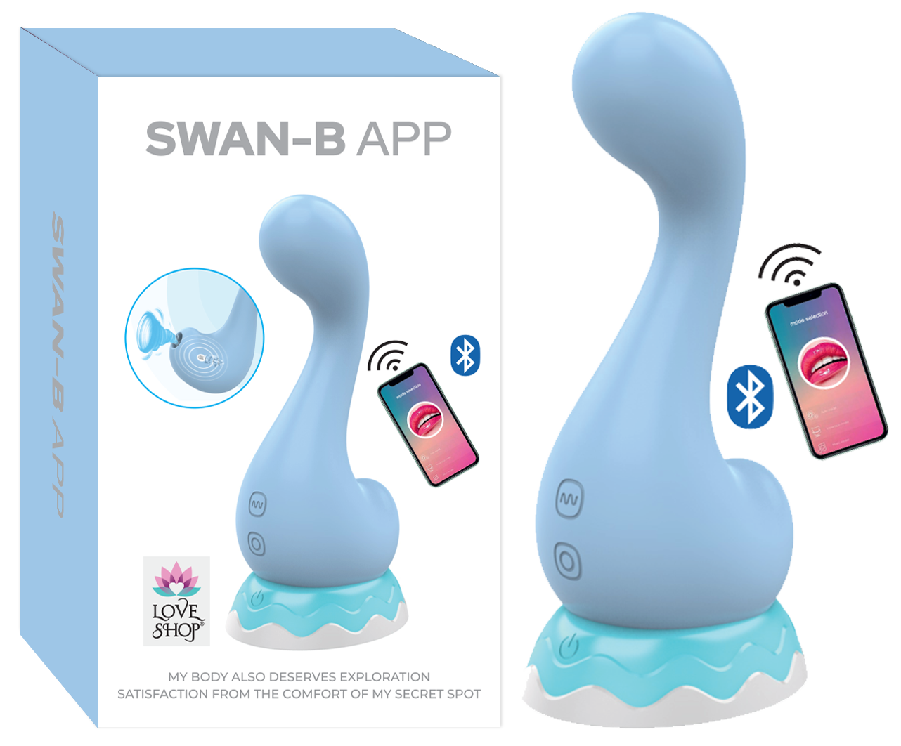 SWAN-B APP -LİLA RENKLİ