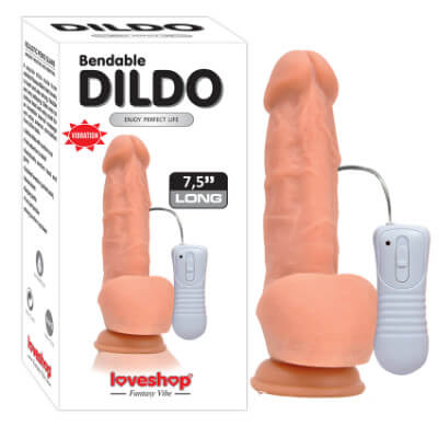 Solid Dildos 7,5'' Vibrating