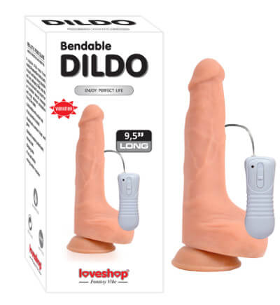 Solid Dildos 9,5'' Vibrating